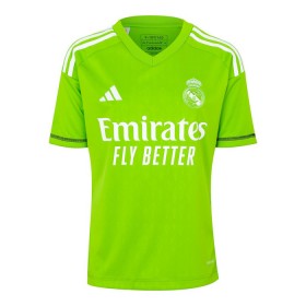 Fotbalové dres Real Madrid Thibaut Courtois 1 Brankářské Domácí 2023-24 Krátký Rukáv
